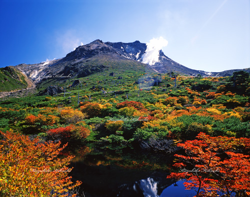 那須茶臼岳の紅葉