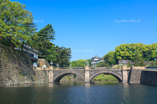 皇居／石橋と二重橋